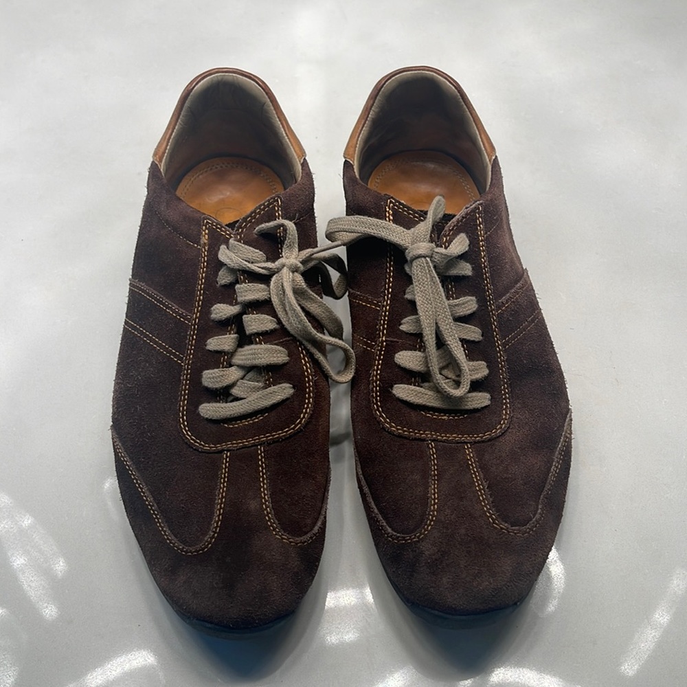 Cole Haan suede sneakers with Nike Air soles
